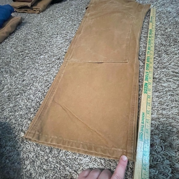 Carhartt dark khaki bib overalls - Picture 8 of 8